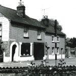 Batterdale, prior to demolition. The offices of J.J. Burgess & Sons Funeral Directors.